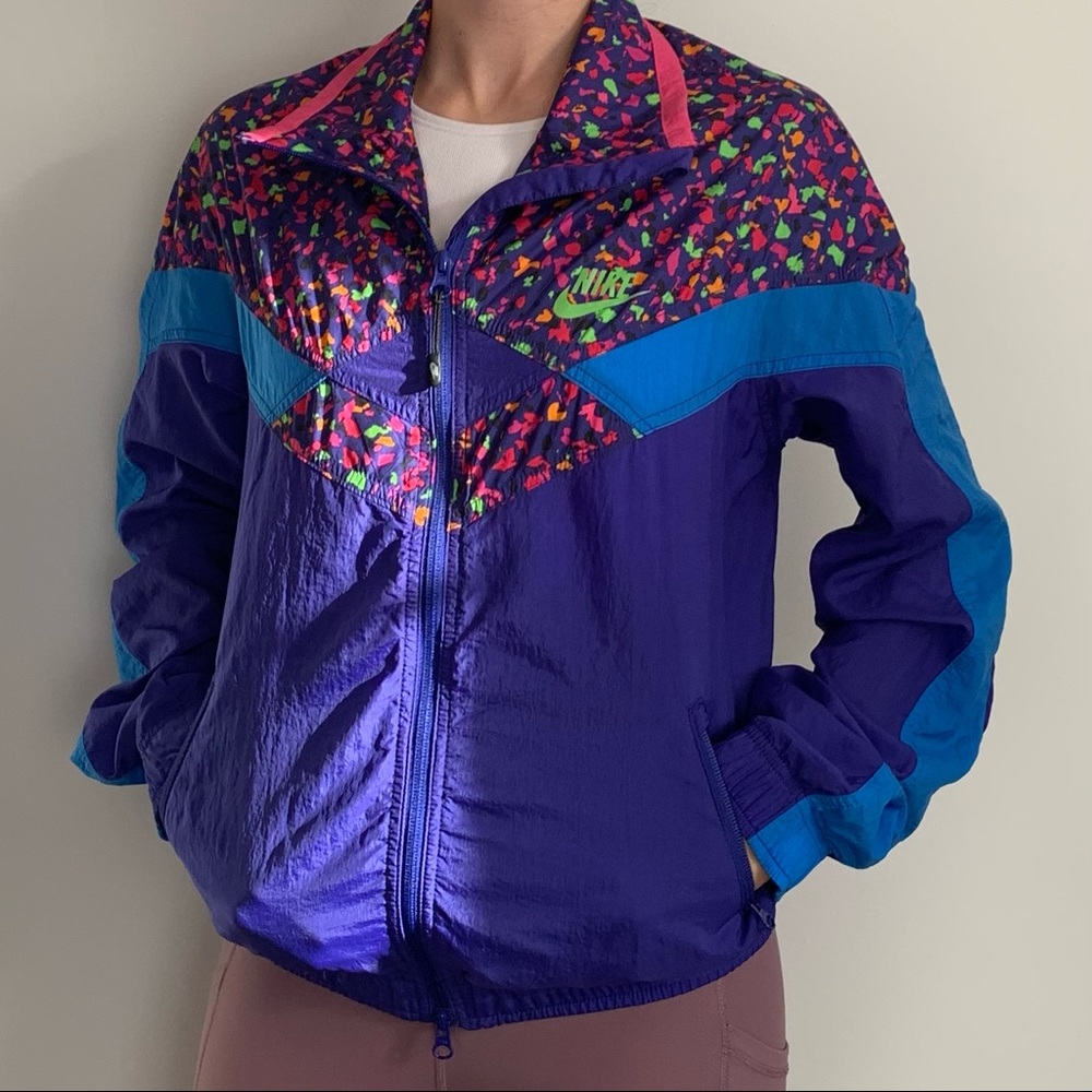 Nike 80s style Windbreaker